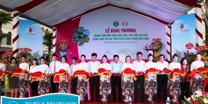 Công ty tổ chức lễ khai trương tại Kiên Giang