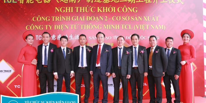 Công ty tổ chức lễ khởi công tại Kiên Giang